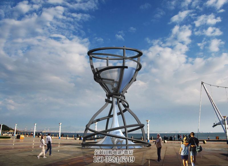 幾何沙漏雕塑 發(fā)光公園雕塑 大門口漏斗雕塑 幾何沙漏雕塑 發(fā)光公園雕塑 大門口漏斗雕塑